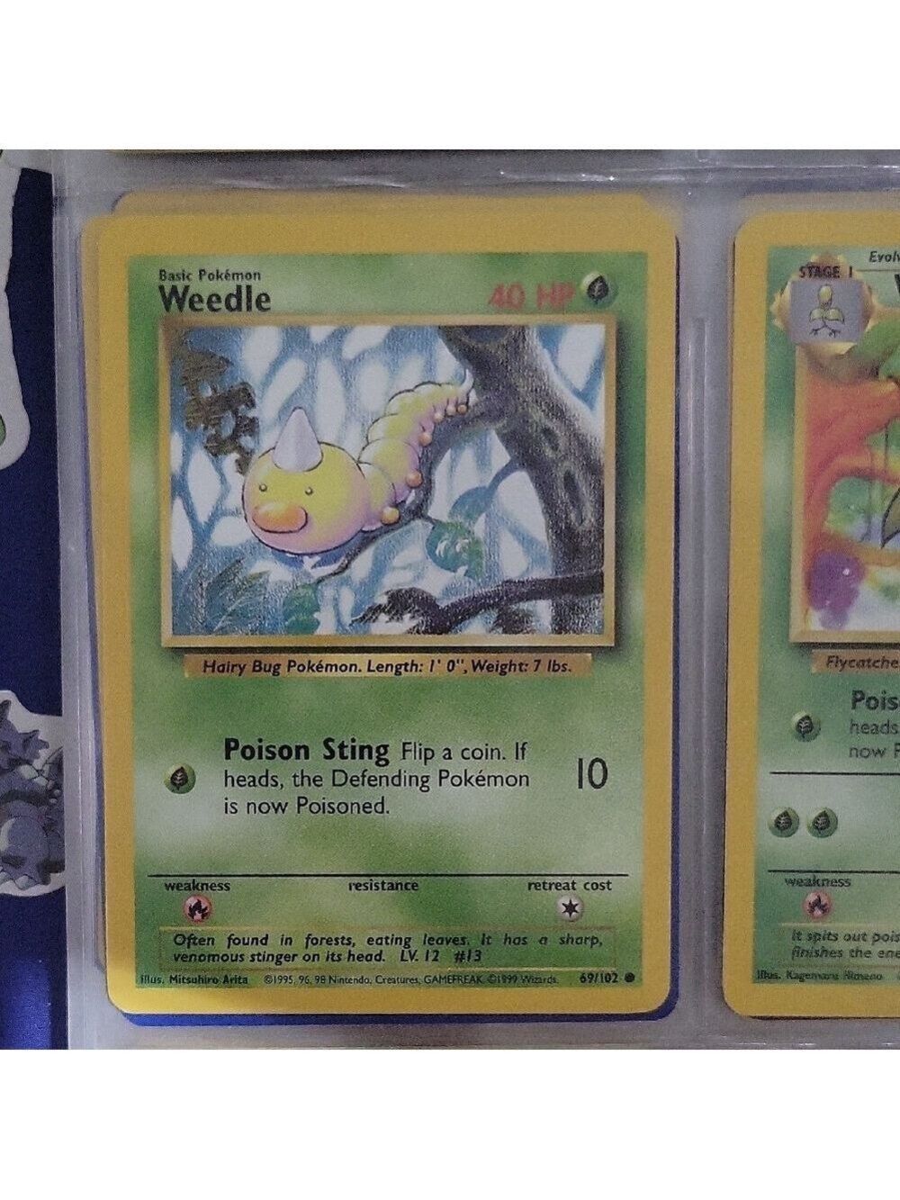 Pokemon Card Weedle